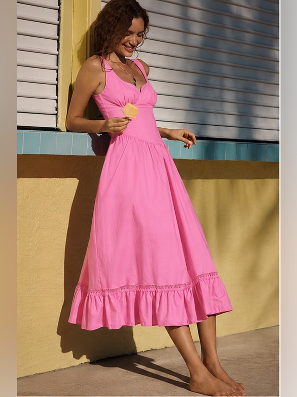 NWT Anthropologie Peixoto Liam Sleeveless Midi Dress